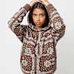 Karl Kani Small Signature Paisley Hoodie brun 19409 1