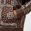 Karl Kani Small Signature Paisley Hoodie brun 19409 4