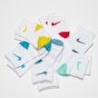 Nike 6 PACK - Pop Color Ankle multicolore 20277 2