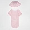 Jordan High Brand Read Bucket Hat & Bodysuit Set (2 Piece) lichtroze 20291 2