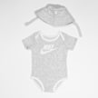 Nike   Core Bucket Hat & Bodysuit 2pc set grijs 20316 1