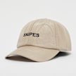 SNIPES Bold Logo Quilted Baseball Cap beige 20334 1