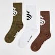SNIPES 3 PACK - Bold Logo Jaquard Crew Socks multicolorido 20347 1