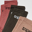 SNIPES 3 PACK - Bold Logo Essential Crew Socks multicolore 20358 2