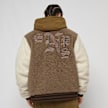 SNIPES Old English Logo Sherpa Varsity Jacket bež 20385 2
