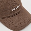 Carhartt WIP Canvas Script Cap brun 20620 4