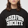 New Era Raised From Concrete Wordmark Tee zwart 20784 3