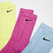 Nike 3 PACK - Everyday Plus Cushioned Crew Socks multicolor 20833 2