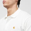 Carhartt WIP S/S Chase Pique Polo weiß 21220 3