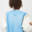 Karl Kani Small Retro Chest Kani Life College Jacket blu 21760 5