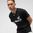 40s & Shorties Text Logo Pole Tee schwarz 21787 1