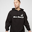 40s & Shorties Text Logo Pole Hoodie zwart 21798 1