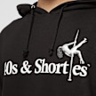 40s & Shorties Text Logo Pole Hoodie zwart 21798 3