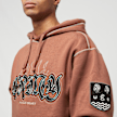 Grimey Fire Route Vintage Hoodie marrón 21964 3