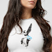 PEQUS Fallen Angel Top bianco 22167 3