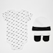 Nike Hat/Bodysuit & Bootie Set (3 Pack) weiß 22237 2