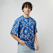 Karl Kani Small Signature Paisley Tee blau 22297 1