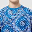 Karl Kani Small Signature Paisley Tee blau 22297 3