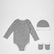 Jordan Futura Logo LD Hat/Bodysuit/Bootie (3 Pack) gris 22301 2