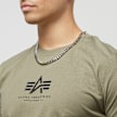 Alpha Industries Basic T ML vert 22335 3