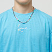 Karl Kani Small Signature Essential Tee blau 22724 3