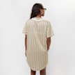 Karl Kani Woven Signature Old English Baseball Dress beige 22746 2
