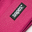 SNIPES Woven Label Beanie rosa 19801 3