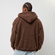 Karl Kani Varsity Teddy Full Zip Hoodie castanho 19803 2