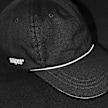 SNIPES Reflective Piping Basic Logo Baseball Cap crna 19808 4