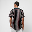 Karl Kani Serif Pinstripe Baseball Shirt negro 19814 2