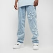 Karl Kani OG Distressed Cross Baggy Five Pocket Denim blau 19835 1