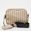 Karl Kani Signature Ziczac Pinstripe Messenger Bag bianco 19850 4