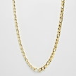 King Ice Italian Figaro Chain 10mm Gold Plated 14K srebrny 19897 1