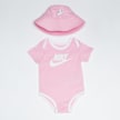 Nike Core Bucket Hat & Bodysuit Set (2 Piece) rosa 19957 1