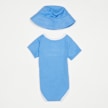 Nike Core Bucket Hat & Bodysuit Set (2 Pack) blau 19958 2