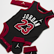Jordan Junior 3-Pack Mesh Jersey Box Set schwarz 20010 6