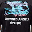 PEQUS Angel Graphic T- Shirt schwarz 25732 5