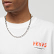 PEQUS F-CK-WAR Graphic T-Shirt weiß 25749 3