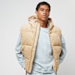 Karl Kani Rubber Signature Corduroy Puffer Vest bege 25813 1