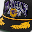 Mitchell & Ness Gold Leaf Trucker NBA Los Angeles Lakers zwart 25975 4