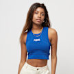 PEQUS Logo Crop Top niebieski 26069 1