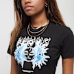 PEQUS Face The Sun Graphic Cop Top negro 26076 3