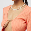 Sixth June Basic Crop Top oranje 26134 3