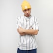 Karl Kani Small Signature Pinstripe Tee blanc 26238 1