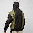 FUBU College Block Mesh Hoodie czarny 26267 2