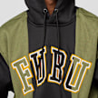 FUBU College Block Mesh Hoodie czarny 26267 3