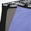 SNIPES 3 PACK - Black Tape Briefs Boxershorts multicolor 26325 2