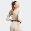 adidas Originals adicolor 3-Streifen Cropped Longsleeve beige 26367 2