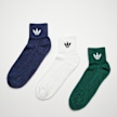 adidas Originals adicolor Mid Ankle Socks (3 Pack) multicolore 26480 1