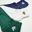 adidas Originals adicolor Mid Ankle Socks (3 Pack) multicolore 26480 2